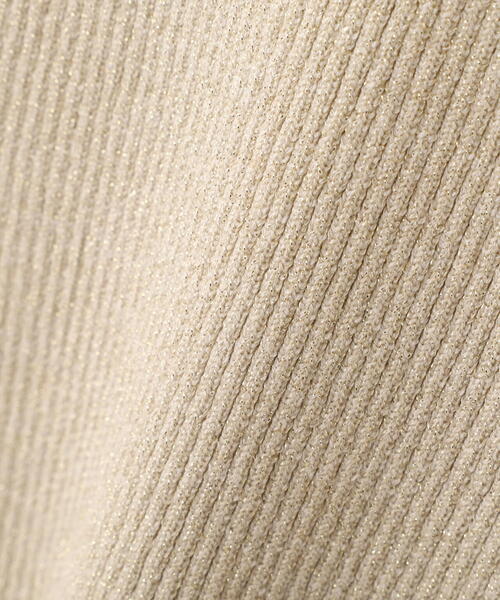 PROPORTION BODY DRESSING(プロポーションボディドレッシング)の「<ハンドウォッシャブル>ハートカットリブニット / 1215270903(ニット/セーター・レディース・ブラック/ピンク/ゴールド/ホワイト系その他・SMALL/MEDIUM)」の6枚目の写真