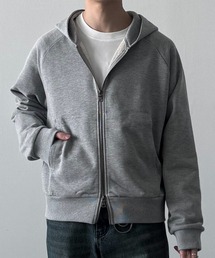 LUENNA(Gi)́yLUENNAzHeavyweight Double Zip Sweat Parka / wr[EFCg_uWbvXEFbgp[J[(p[J[)