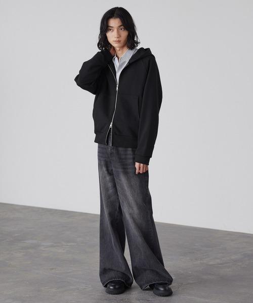 LUENNA（ルエナ）の「LUENNAHeavyweight Double Zip Sweat Parka