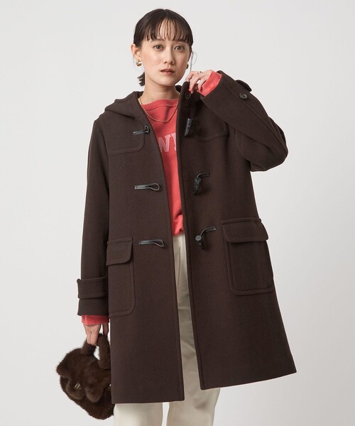 【希少商品】グリーンレーベルリラクシング ニット ダッフルコート S C228 green label relaxing（グリーンレーベルリラクシング）の「SC