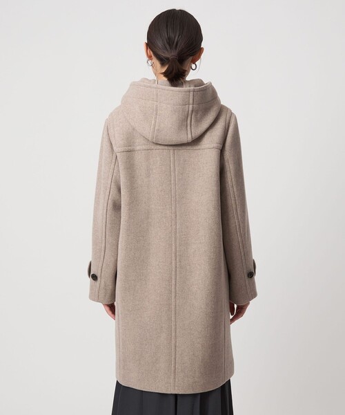 green label relaxing（グリーンレーベルリラクシング）の「ロング ダッフルコート（ダッフルコート・レディース・ナチュラル/ブラウン/ネイビー・44/42/40/38/36）」の19枚目の写真