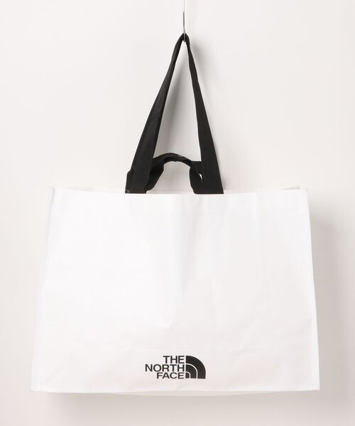 THE NORTH FACE（ザノースフェイス）の「THE NORTH FACE / SHOPPER BAG-L /（エコバッグ/サブバッグ・レディース・ホワイト・LARGE）」の4枚目の写真