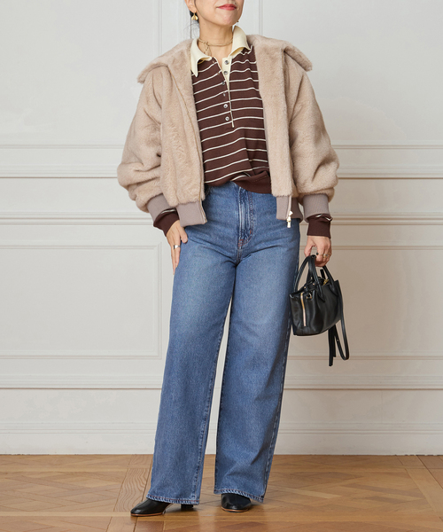 IENA LA BOUCLE ecoファーブルゾン（その他アウター）｜IENA LA BOUCLE