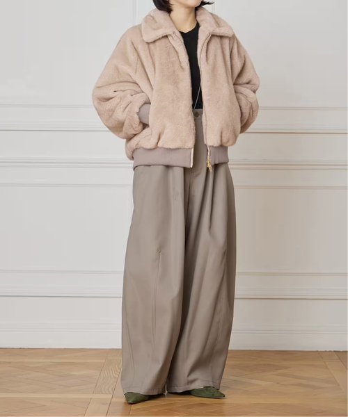 IENA LA BOUCLE eco ファーブルゾン ¥49,500 新品 IENA LA BOUCLE ecoファーブルゾン（その他アウター）｜IENA LA BOUCLE