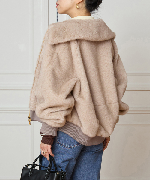 セール】IENA LA BOUCLE ecoファーブルゾン（その他アウター）｜IENA