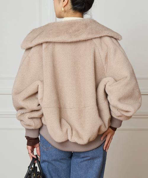 IENA LA BOUCLE eco ファーブルゾン ¥49,500 新品 IENA LA BOUCLE ecoファーブルゾン（その他アウター）｜IENA LA BOUCLE