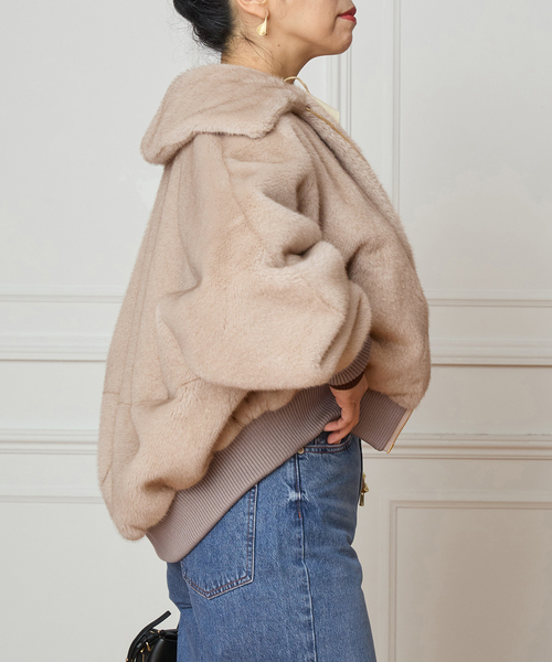 セール】IENA LA BOUCLE ecoファーブルゾン（その他アウター）｜IENA