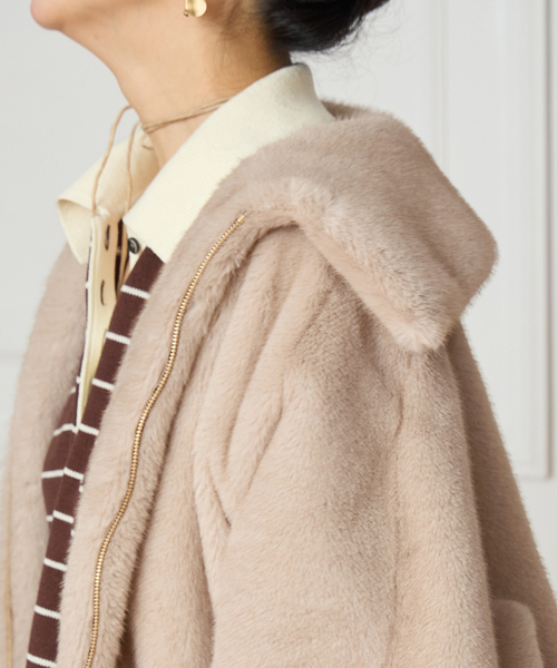 IENA LA BOUCLE ecoファーブルゾン（その他アウター）｜IENA LA BOUCLE