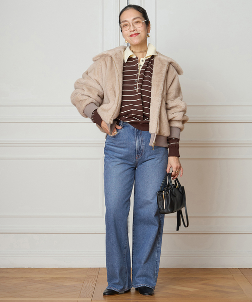 セール】IENA LA BOUCLE ecoファーブルゾン（その他アウター）｜IENA