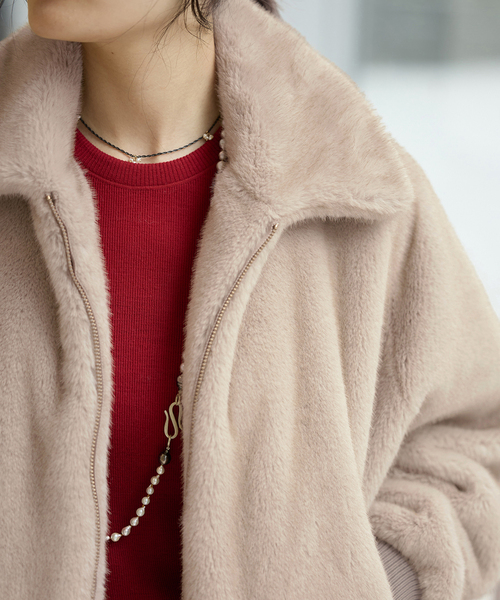 セール】IENA LA BOUCLE ecoファーブルゾン（その他アウター）｜IENA