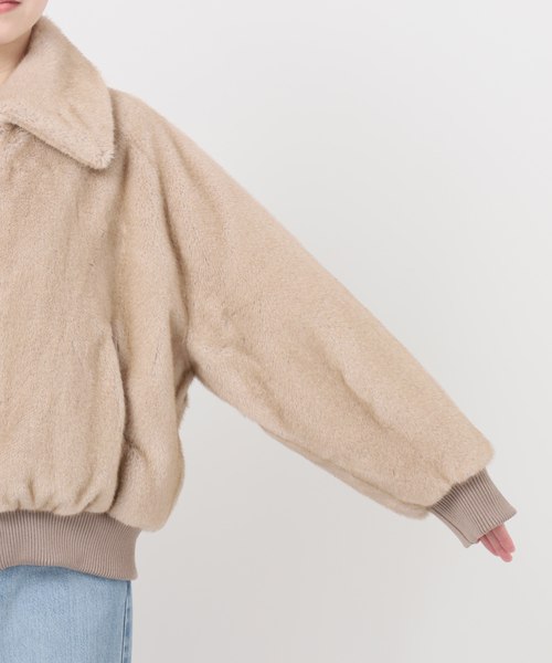 セール】IENA LA BOUCLE ecoファーブルゾン（その他アウター）｜IENA