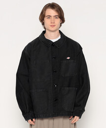 DANTON(_g)MEN'S MOLESKIN WIDE COVERALL JACKET(̑AE^[)