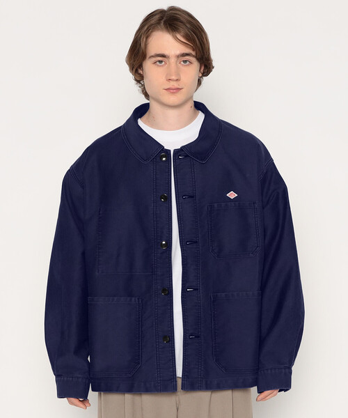 MEN'S MOLESKIN WIDE COVERALL JACKET（その他アウター）｜DANTON