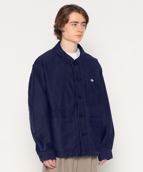 DANTON（ダントン）の「MEN'S MOLESKIN WIDE COVERALL JACKET（その他アウター・メンズ・ブラック/ネイビー・40/42/44）」の9枚目の写真