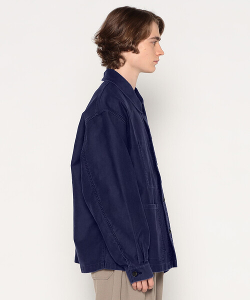 MEN'S MOLESKIN WIDE COVERALL JACKET（その他アウター）｜DANTON