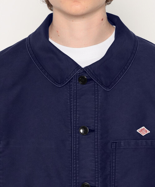 DANTON（ダントン）の「MEN'S MOLESKIN WIDE COVERALL JACKET（その他アウター・メンズ・ブラック/ネイビー・40/42/44）」の13枚目の写真