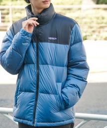 【RAGGED MOUNTAIN/ラギットマウンテン】【軽量なのにしっかり保温】スタンドカラー ダウンジャケット ナイロン 袖口面ファスナー 裾ゴムスピンドル・ストッパー アウトドア タウンユース ユニセックス