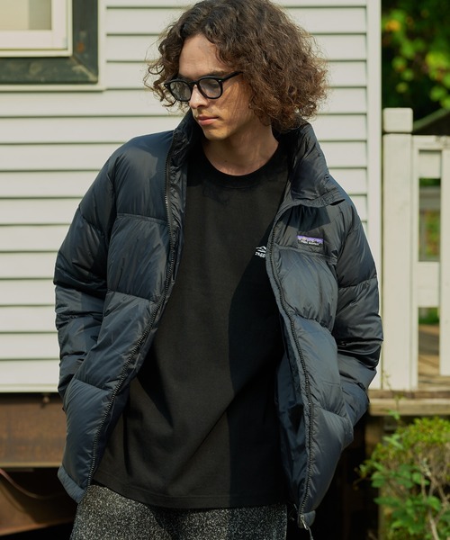 ragged mountain（ラギットマウンテン）の「【RAGGED MOUNTAIN/ラギットマウンテン】【軽量なのにしっかり保温】スタンドカラー ダウンジャケット ナイロン 袖口面ファスナー 裾ゴムスピンドル・ストッパー アウトドア タウンユース ユニセックス（ダウンジャケット/コート・メンズ・ターコイズブルー/チャコールグレー/ブラック・MEDIUM/LARGE/X-LARGE）」の2枚目の写真