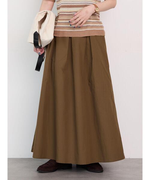 Lugnoncure（ルノンキュール）の「【選べる着丈】タイプライタースカート（スカート・レディース・グレー/ベージュ/ブラック/カーキ・ﾌﾘｰ(M)/ﾌﾘｰ(L)）」の11枚目の写真