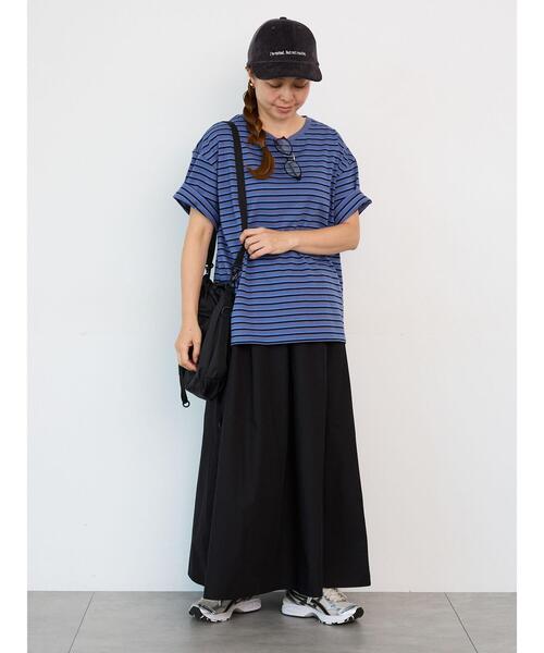 Lugnoncure（ルノンキュール）の「【選べる着丈】タイプライタースカート（スカート・レディース・グレー/ベージュ/ブラック/カーキ・ﾌﾘｰ(M)/ﾌﾘｰ(L)）」の12枚目の写真