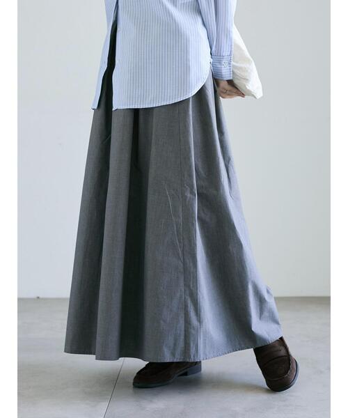 Lugnoncure（ルノンキュール）の「【選べる着丈】タイプライタースカート（スカート・レディース・グレー/ベージュ/ブラック/カーキ・ﾌﾘｰ(M)/ﾌﾘｰ(L)）」の19枚目の写真