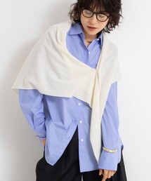 NOLLEY’S | 《手洗い可能》カシミヤ混三角ストール(ニット/セーター)