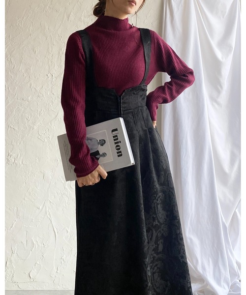 She's Closet(シーズクローゼット)の「プチハイネックタイト長袖リブニットトップス(ニット/セーター・レディース・グレイッシュベージュ/ブラック/オフホワイト/ベージュ・M/L)」の20枚目の写真
