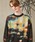 MAISON SPECIALi]XyVj́usUNISEXtContemporary Art Jacquard Prime-Over Crew Neck Shaggy Knit Pullover/Re|[A[gWK[hvCI[o[N[lbNVM[jbgvI[o[yMAISON SPECIAL/]XyVzijbg/Z[^[jvbIW