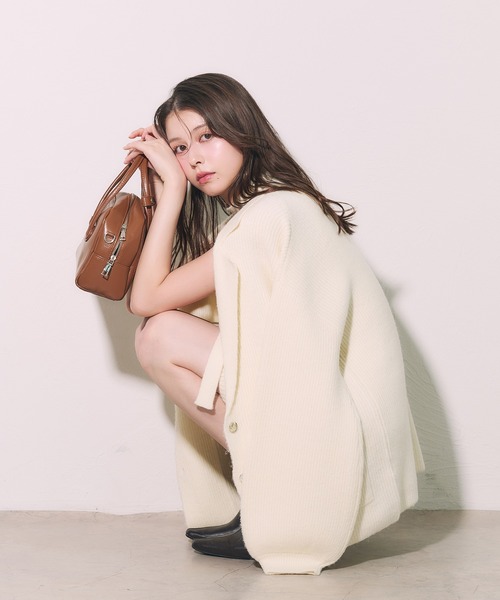 Miina♡様2点セット choker melange knit setup / チョーカー付きメランジニット