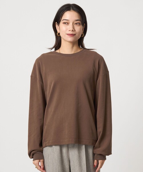 セール】フィブリル タッチ ロングスリーブ トップス（Tシャツ