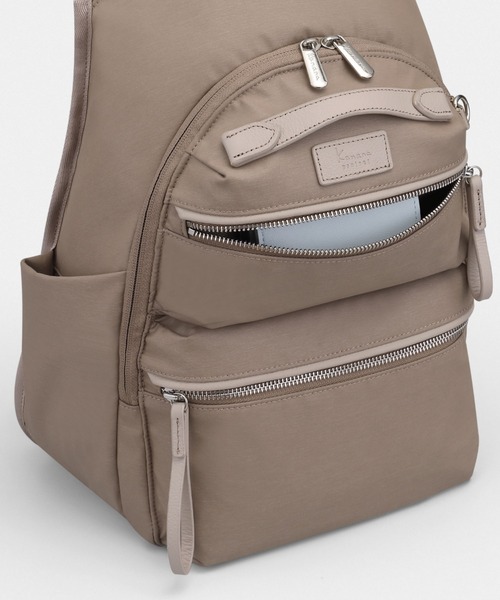 Kanana project(カナナプロジェクト)の「カナナ プロジェクト リュックサック PJ-15プレミアムLTD 12L 600g 17921(バックパック/リュック・レディース・ダークネイビー/ダークブラウン/ベージュ系その他・FREE)」の10枚目の写真