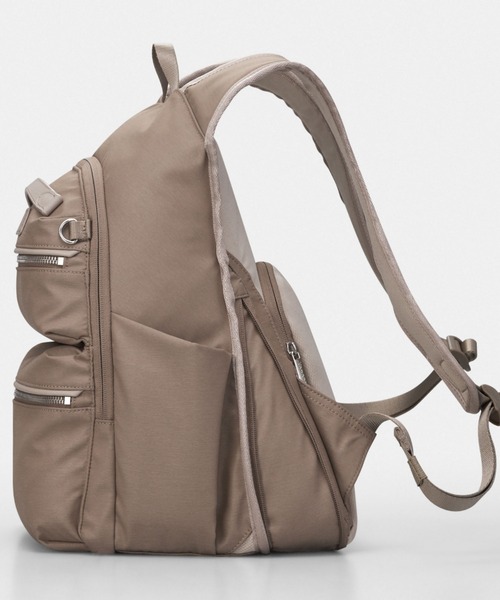 Kanana project(カナナプロジェクト)の「カナナ プロジェクト リュックサック PJ-15プレミアムLTD 12L 600g 17921(バックパック/リュック・レディース・ダークネイビー/ダークブラウン/ベージュ系その他・FREE)」の12枚目の写真