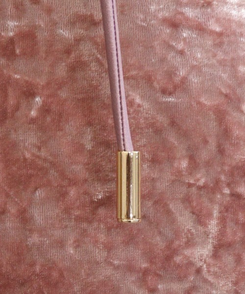 DONOBAN(ドノバン)の「【ANDRESD】curved square velour dress 結婚式 ワンピース パーティードレス オケージョンドレス お呼ばれ 二次会 成人式 同窓会(ドレス・レディース・グレー/ピンク/グリーン/ブラック系その他/ネイビー系・S/M/L)」の7枚目の写真