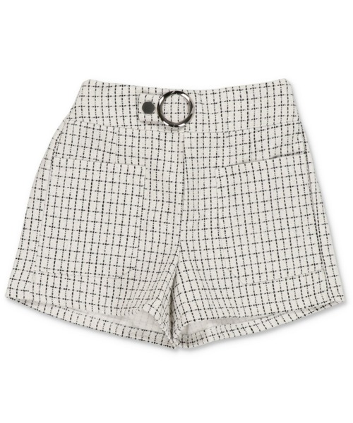 SPINNS（スピンズ）の「ツイードショートパンツ/ベルト（その他パンツ・レディース・ブラック/ホワイト・ONESIZE）」の15枚目の写真