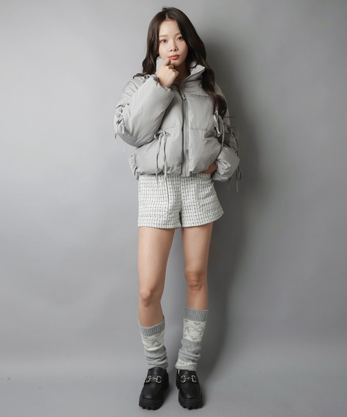 SPINNS（スピンズ）の「ツイードショートパンツ/ベルト（その他パンツ・レディース・ブラック/ホワイト・ONESIZE）」の18枚目の写真