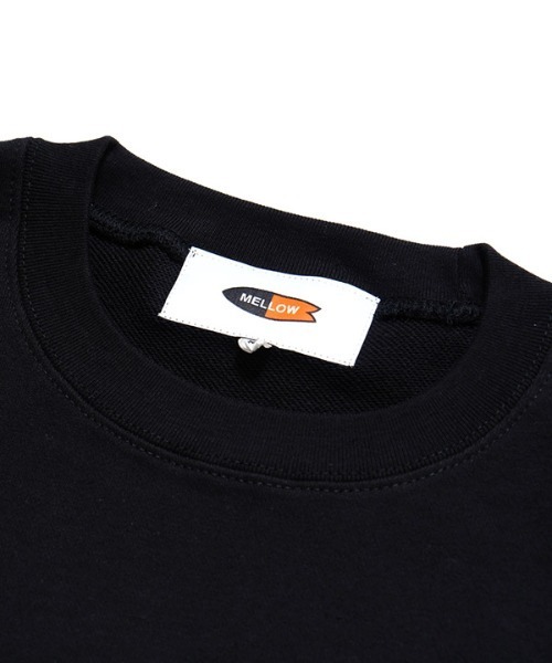 MELLOW(メロー)の「PIXEL MARVIE SWEAT / ピクセル柄 / ドットイラスト / イラスト刺繍 / キャラクター スウェット トレーナー(スウェット・メンズ・ネイビー/グレー/ブラック・M/L/XL)」の16枚目の写真