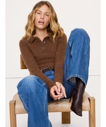 Banana Republic | イタリアン アルパカ ブレンド ニットポロ(ニット/セーター)