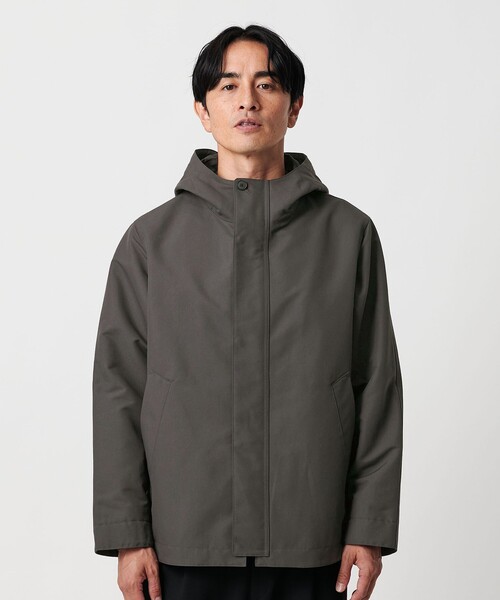 BEAUTY&YOUTH UNITED ARROWS(ビューティーアンドユースユナイテッドアローズ)の「ソリッドタスラン フーディーブルゾン 撥水機能付き(その他アウター・メンズ・ダークグレー/ネイビー・XL/M/L/S)」の8枚目の写真