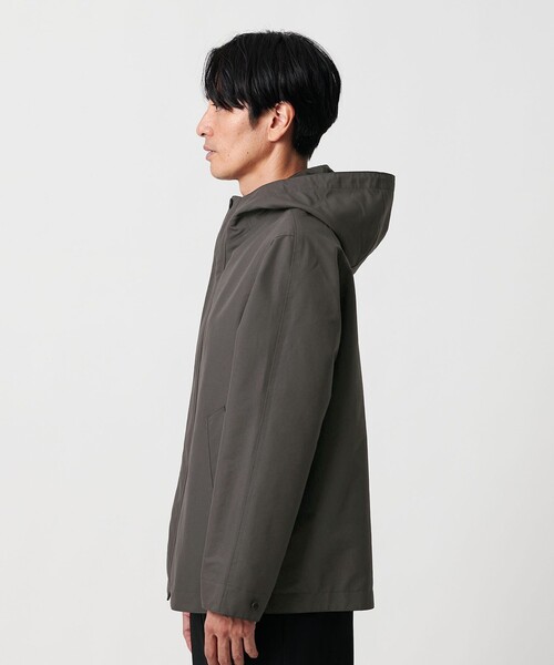 BEAUTY&YOUTH UNITED ARROWS(ビューティーアンドユースユナイテッドアローズ)の「ソリッドタスラン フーディーブルゾン 撥水機能付き(その他アウター・メンズ・ダークグレー/ネイビー・XL/M/L/S)」の9枚目の写真