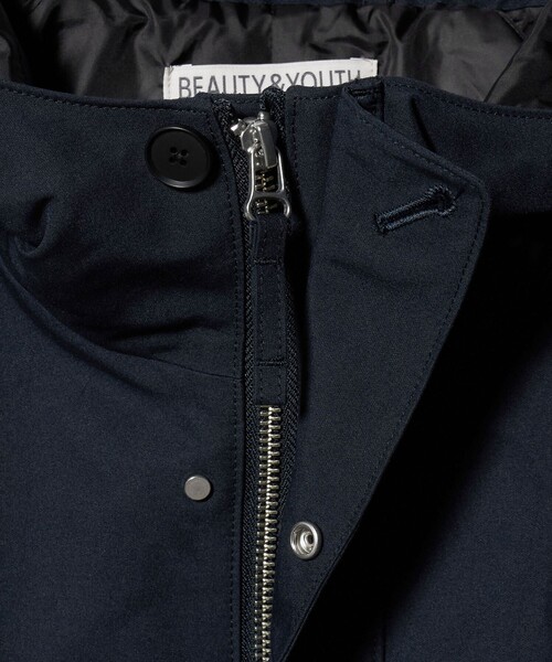 BEAUTY&YOUTH UNITED ARROWS(ビューティーアンドユースユナイテッドアローズ)の「ソリッドタスラン フーディーブルゾン 撥水機能付き(その他アウター・メンズ・ダークグレー/ネイビー・XL/M/L/S)」の17枚目の写真