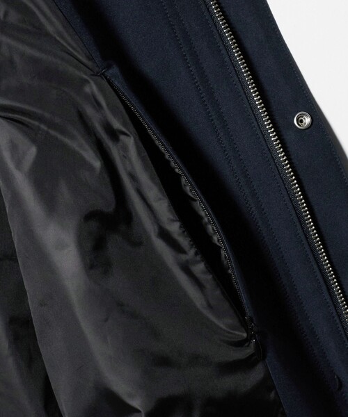 BEAUTY&YOUTH UNITED ARROWS(ビューティーアンドユースユナイテッドアローズ)の「ソリッドタスラン フーディーブルゾン 撥水機能付き(その他アウター・メンズ・ダークグレー/ネイビー・XL/M/L/S)」の19枚目の写真