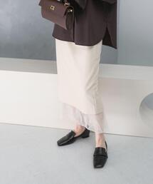 URBAN RESEARCH ROSSO WOMEN | レースレイヤードミディスカート(スカート)