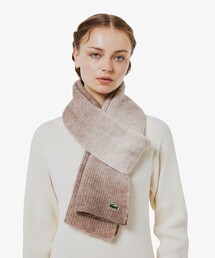 ラコステ カシミヤ100% マフラー ベージュ LACOSTE（ラコステ）｜マフラー（ベージュ系）一覧 - WEAR