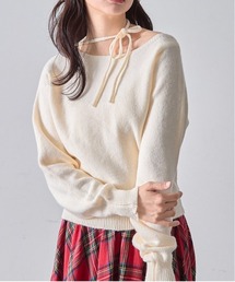 2wayワンショルニット