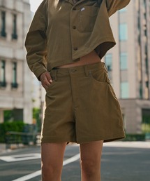 RVCA レディース CORDUROY SHORT ショートパンツ 【2025年秋冬モデル】 @autumn/ルーカコーデュロイボトムス