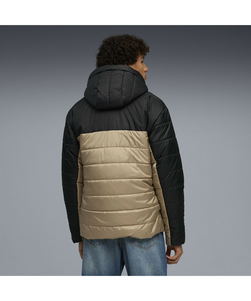 PUMA（プーマ）の「PUMA プーマ メンズ ESS フーデッド パデッド ジャケット（ダウンジャケット/コート・メンズ・ブラック/ベージュ×ブラック・XX-LARGE/X-LARGE/LARGE/SMALL/MEDIUM）」の7枚目の写真