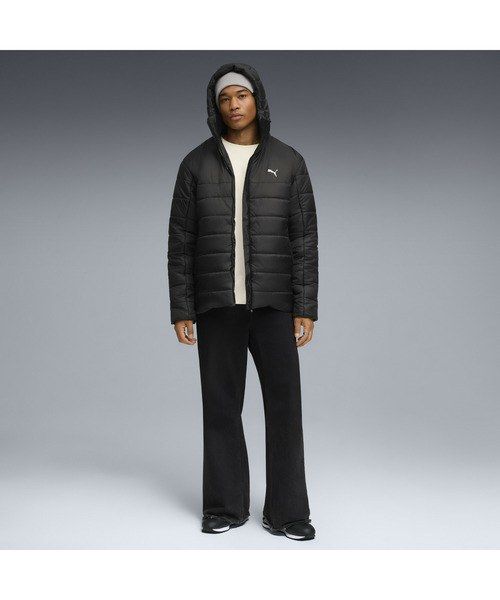 PUMA（プーマ）の「PUMA プーマ メンズ ESS フーデッド パデッド ジャケット（ダウンジャケット/コート・メンズ・ブラック/ベージュ×ブラック・XX-LARGE/X-LARGE/LARGE/SMALL/MEDIUM）」の13枚目の写真