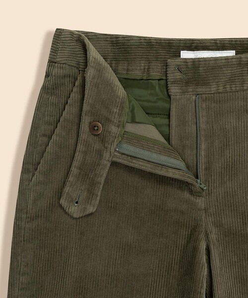 BROOKS BROTHERS(ブルックスブラザーズ)の「ストレッチコットン コーデュロイ ワイドレッグパンツ(その他パンツ・レディース・オリーブ/ナチュラル・0/2/4/6/8)」の6枚目の写真