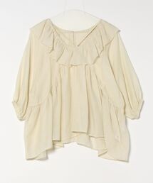 Ameri（アメリ）の「7分袖ブラウス（シャツ/ブラウス）」