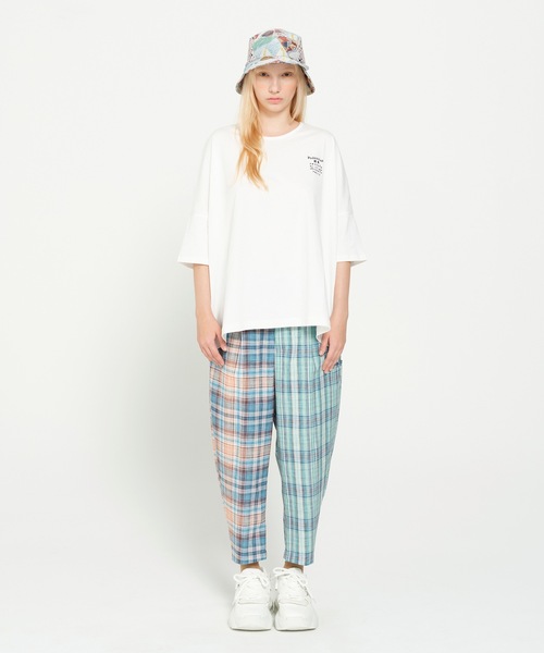 STOF（ストフ）の「PEDESTRIAN WIDE PANTS（その他パンツ・メンズ・ブラック/グリーン・S/M）」の3枚目の写真